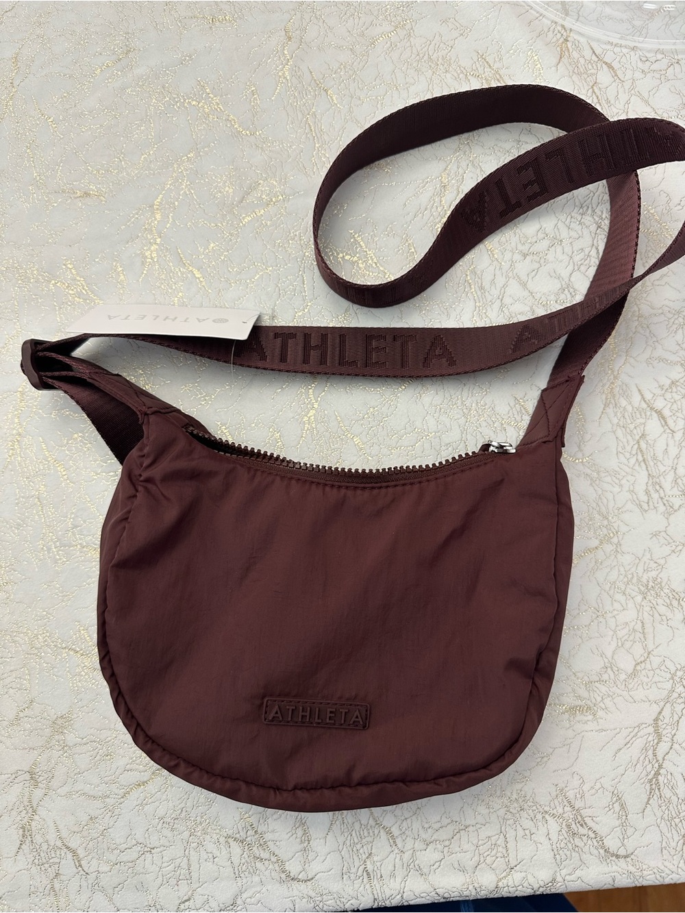 Athleta All About Mini Crescent Bag
NWT